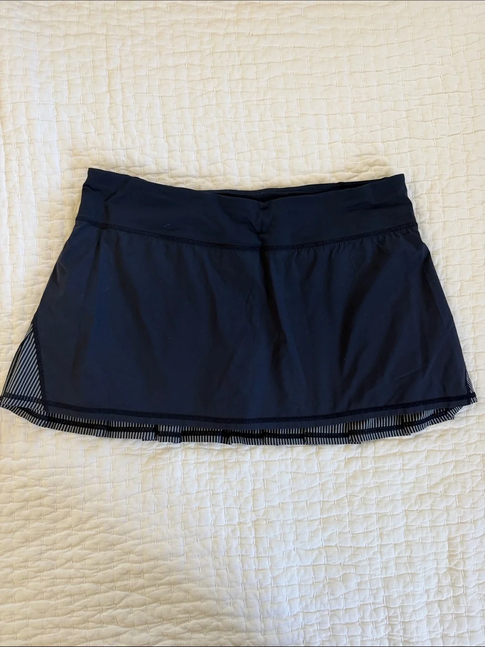 lululemon athletica Navy Layered Pleated Tennis Skirt - Picture 5 of 6